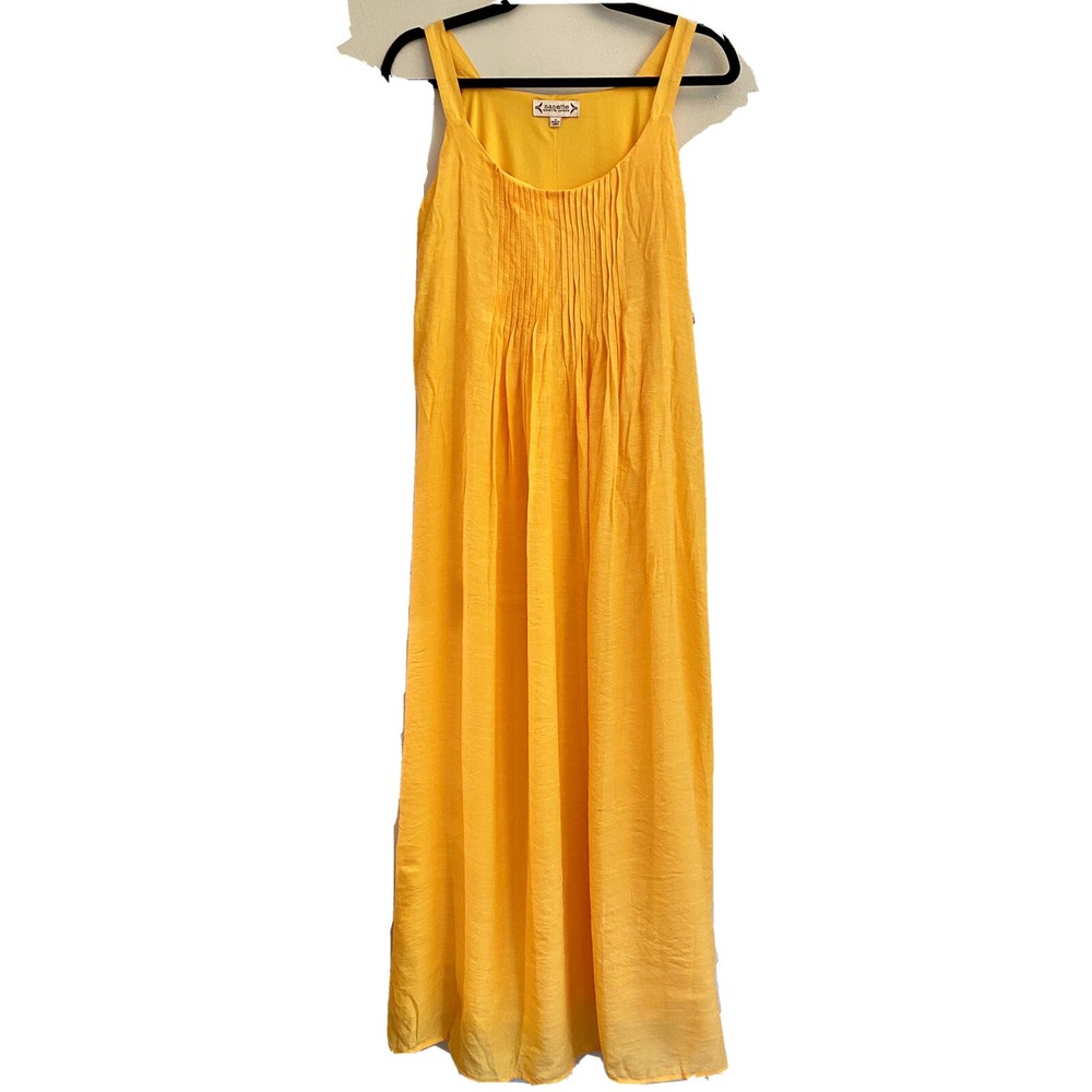 Women's Nanette Lepore Sundress Maxi Dress Eve Buttercup‎ Sz 4 New with Tags